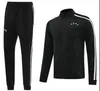 24 25 Italien Vuxen Tracksuit Long Zipper Jacket 125 år Jubileum Överlevnadsträning Dräkt Fotboll 2024 2025 Tyskland Italia Argentina Man Football Tracksuits