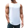 Zomer Sneldrogende Gym Kleding Mesh Sport Tank Top Mannen Bodybuilding Sleevel T-shirt Heren Fitn Stringer Tanktop Running Vest q2bO #