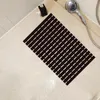 Bath Mats Bathroom Non-slip Floor Mat Mildew-proof Pvc Shower With Drain Holes Waterproof For Quick Safety