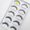 33 Style 1050100 Boîtes 5 paires Natural 3D V visons faux cils Maquillage Faux Lash Lash Faux Cils Make Up Beauty Tools Wholesale 240318