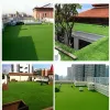 Lawn Outdoor Artificial Turf Grass Carpet Garden Mesh Encrypted Green Rug Indoor Terrace Exterior High Quality Fake Grass Lawn