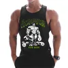 Neue Turnhallen Kleidung Cott Muskel Bodybuilding Tank Top Bodybuilder Herren Ropa Homme Tops Singlet Erkek Sleevel Singlet Männer x50N #