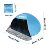 Tendas e abrigos automáticos instantaneamente tenda de cabeça portátil acampamento de praia portátil Único pesca anti-UV à prova d'água ao ar livre 1pc