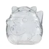 Boxes Clear Lucky Cat Piggy Bank Saving Money Box Decorative Ornaments Crafts Glass for Party Gift Kids Children Boys