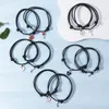 Charm Armbänder Sansango 1 Paar Paar Armband Set für Frauen Herzschlüssel Lock Wach Line Seil Handgelenk Verstellbarer Freund Schmuck Schmuck