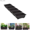 Piantatrici pentole 5 pezzi Accessori per ufficio casa giardinaggio pentola di piantagione di piantagioni bonsai bongolare porta floreale di fiore plastica 240325