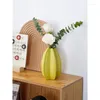 Vasos Único Pamplemousse Vaso em forma para decoração frutas cerâmica flores enfeites de mesa casa