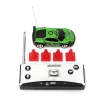 Carros venda quente 8 cores coque pode mini rc carro veículo rádio controle remoto micro carro de corrida 4 frequências para crianças presentes