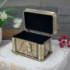 Bins Vintage Egypt Pharaoh Metal Relief Jewelry Box Egyptian Gift Storage Case Home Art Craft Decoration Organizer Casket Chest