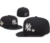 Unisexe en gros Yankees Snapbacks Sox Baseball Designer Luxury Caps ajustés de la lettre de taille