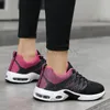 Casual Shoes Sneakers Women Multicolor Mesh Lightweight Outdoor Ladies Flat Lace-Up Round Toe For Walking