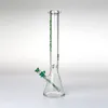 Phoenix 18'' 7mm Beaker Glass Water Recycler Bongs Colorful Smoking Water Pipe Hookah Base Heady Glass With Ice Catcher Big Bong For Smoking