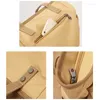 Evening Bags Korean Fashion Casual Cloth Women's Shoulder Bag Large Canvas Tote For Women Teenager Girls Fabric Handbag Ladies Zipper