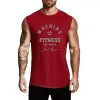 Verão Cott Gym Tank Top Homens Slim Fit Musculação Fitn Sleevel T Shirt Roupas de treino Mens Sportswear Muscle Coletes f2KE #