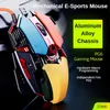PG6 Computer Mouse USB Wired Gaming Mice RGB Silent 5500 DPI Mechanical With 9 Button For PC Laptop Pro Gamer 240309
