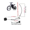 FEDOG bricolage 12 V 48 V Ebike klaxon 12Vdc 48 V cloche Super fort klaxon pour vélo électrique Scooter électrique pas de batterie à l'intérieur 240318