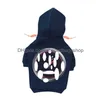 Abbigliamento per cani Abbigliamento firmato Marchio Morbido e caldo maglione con cappuccio per cani con design classico Modello Cappotto invernale per animali domestici Giacche per la stagione fredda Ot0Pc