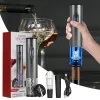 Sprayers Electric Wine Bottle Opener Automatic Wine Opener Rechargeable Electric Corkscrew with Foil Cutter for Party Bar Wine Lover Gift