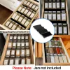 Racks 8/4 Tier Seasoning Jars Rack Drawers Insert Acrylic Spice Drawer Organizer Kitchen Spice Rack Tray for Cocina Drawer/Countertop