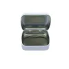 Jars Mini Portable Metal Tin Box Multifunctional Rectangular Flip Storage Iron Box Minimalist Style Candy Tea Sealed Subpackage Box