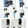 Bolsa de loja direta da fábrica frete grátis 2024 bolsas femininas crossbody saco grande borla motocicleta mão um ombro diagonal cruz tote