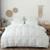 Artisanat de haute qualité avec couverture de couette à double lit Furball 220x240 Ensemble de literie King Size Tufted