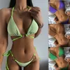 Nowy styl trójkąt kubek Pasek Bikini Swimsuit CK807gr