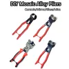 Accessories Diy Mosaic Alloy Pliers for Ceramic/mirror/glass/mica Tiles Cutting Tools Two Round Wheels Cutter Diy Crafts Materials Plier