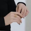 Gouden kruis designer ring voor vrouw luxe 925 sterling zilver 5A zirkonia sieraden dagelijkse outfit vriend liefde diamanten ringen dames geschenkdoos maat opening verstelbaar