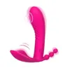 Chic Nouveau port de vibration Stick pour les femmes Télécommande sans fil Contrôle invisible Saute d'oeuf Fun Fun Masturbation Device Adult Products 231129