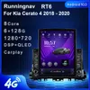 9,7 "Novo Android para Kia Cerato 4 2018-2020Tesla Tipo Carro DVD Rádio Multimídia Video Player Navegação GPS RDS Sem Dvd CarPlay Android Controle de volante automático