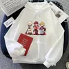 Женские толстовки с капюшоном Yume Nikki Kawaii, удобная толстовка с капюшоном для осени/зимы, мягкая одежда, модная милая одежда Ropa De Mujer