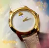 Montre haut de gamme pour femmes, modèle haut de gamme, mouvement à quartz japonais, verre saphir, acier inoxydable, cadran squelette d'abeille 3D, montre-bracelet, cadeaux