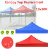 Gazebos 3x3m/2x2m Copertura superiore Copertina Sostituzione a quattro corner Tenda Padiglione pieghevole patio a prova di pioggia patio