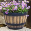 Planters Flowerpot Garden Artificial Plants Outdoors Whisky Plastic Fat Imitation Träplantning Faux