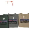 Patago Patag T-shirt a maniche lunghe unisex in puro cotone versione americana Fondo o