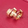 2024 Stud Fashion Love Designer Earring Gold Designer Studs Ear Clip Luxury SMYCKE Size 9mm 12mm Ladies Earring Sterling Silver Ear Ring for Women Earrings Studs