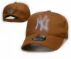 Casquette de baseball pour hommes et femmes, chapeau de luxe avec lettre Ny, 20 couleurs, style rond et réglable, multicolore, N6