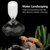Supplies 400ML Pet Reptiles Turtles Feeder Water Dispenser Drinking Fountain Dish Bowl