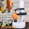 Verktyg Automatisk elektrisk potatisskalare multifunktionell fruktgrönsaksskalare skalning av skärare matlagningsverktyg Köksgadgets tillbehör