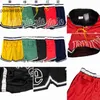 Rhude Shorts Letter Printed Casual Color Matching Loose High Street Trendy Five Point Beach Pants G13T