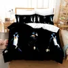 3D Printed Michael Jackson Duvet Covers Pillowcases Comforter Bedding Set Bedclothes Textile Home Queen King Single