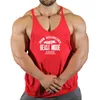 gym Clothing Men Sleevel Sweatshirt Gym Shirt Man Top for Fitn Stringer Men's Singlets Vests T-shirts Suspenders Man Vest 73xK#