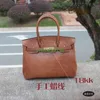 BK Crocodile Bags Trusted Luxury Handtas Krokodil Patroon Platinum Bag Echte lederen Womens Bag 2024 Nieuwe Europese en American Fashion Co hebben Logo HBCE