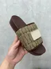 Anti slip fabric slippers, women's slippers, summer beach stroll sandals, fashionable low heeled flat shoes, size 35-43