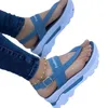 Chaussures de robe Femmes Sandales Plate-forme pour Summer Wedges Talons Sandalias Mujer Luxe Tongs