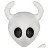 Maschere per feste Hollow Knight Maschera in lattice Gioco di Halloween Giochi di ruolo Accessori per costumi Puntelli Carino Bianco 220915 Consegna a domicilio Gard Dhxgn