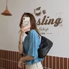 Bolso de piel sintética suave para mujer, diseño sencillo con asa superior, bolsos cuadrados para hombros y axilas, Hobos elegantes para mujer, bolsos pequeños