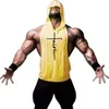 män casual fi tank top gym fitn workout cott hasel skjorta sommarkläder manlig bodybuilding singlet hip hop väst g9bg#