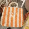 sac de plage de luxe designer grand fourre-tout tissé sacs de plage évider tricot shopping sac à main tricoté femme sacs à main de luxe marque vacances fourre-tout décontractés sacs sac à main